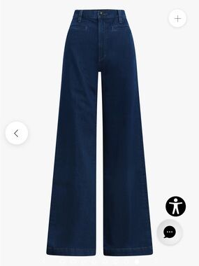 Never worn Joe's Jeans Dark Indigo Straight Leg Jeans with Contrast Stitching